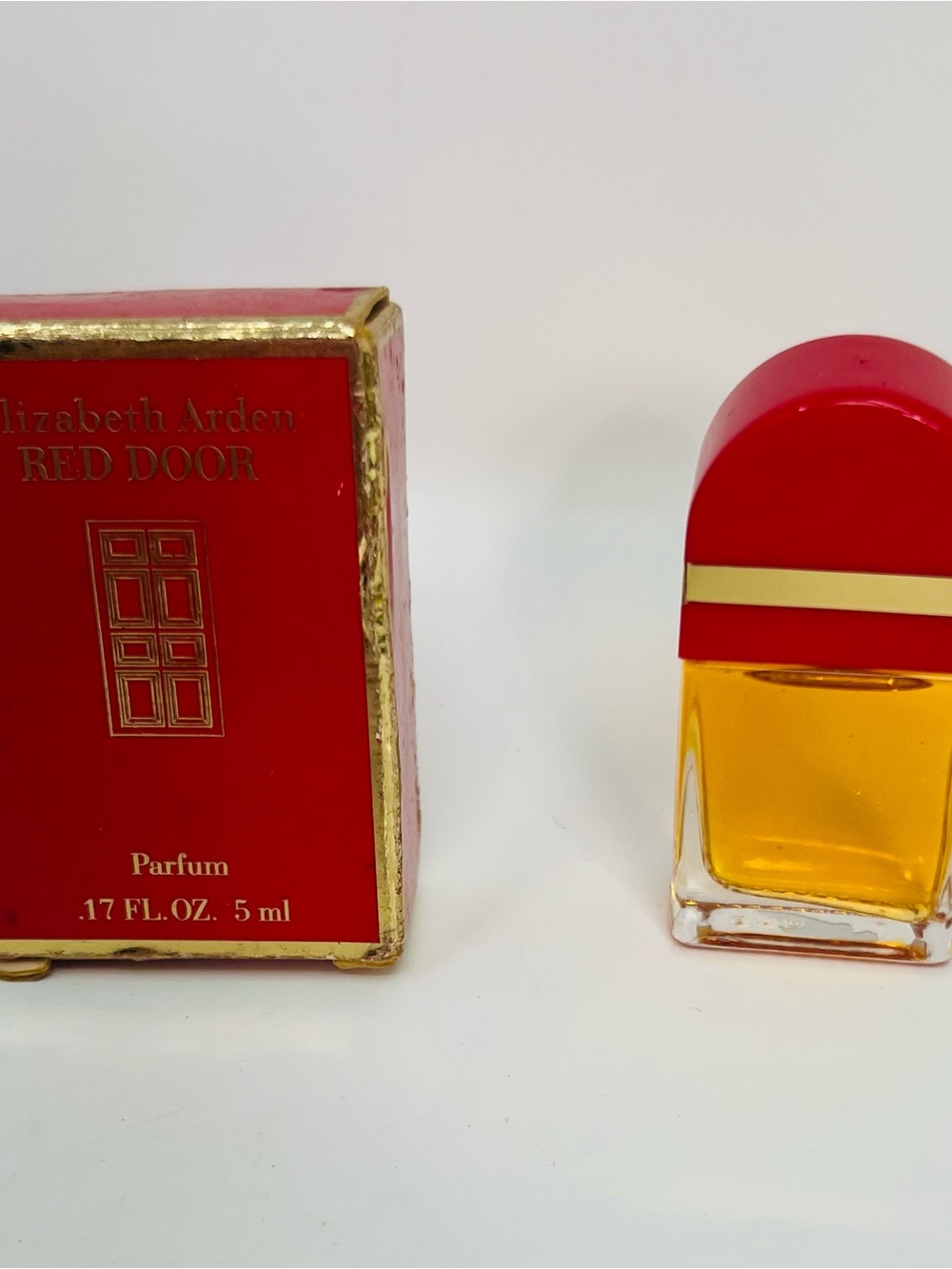 Red Door By Elizabeth Arden Parfum Mini Splash .17 fl oz/5 ml NEW IN BOX Travel
